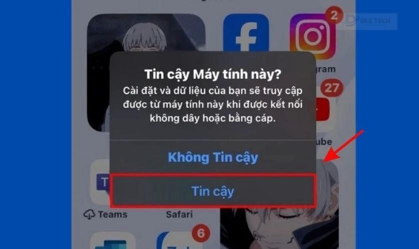 Kết nối 2 thiết bị bằng USB