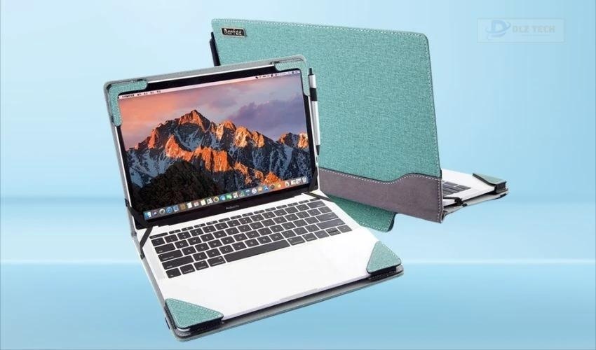 Sử dụng bao da, túi chống sốc để bảo vệ laptop khi di chuyển, sử dụng hàng ngày