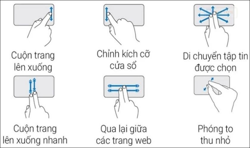 Hướng dẫn sử dụng chuột cảm ứng hiệu quả