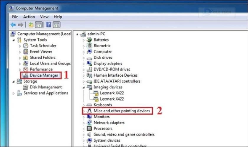 Hướng dẫn xóa driver chuột rời