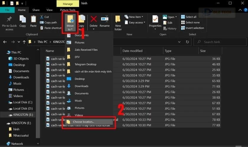 Cách tải ảnh từ USB vào máy tính Windows bước 3