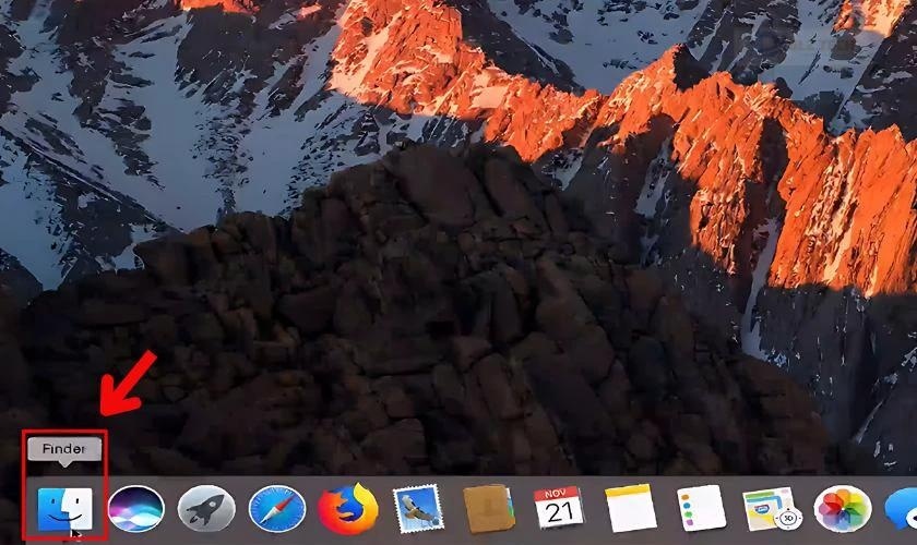 Cách tải ảnh từ USB vào máy tính MacOS bước 2