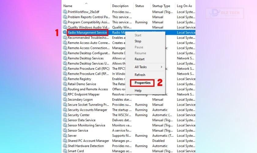 Tìm Radio Management Service