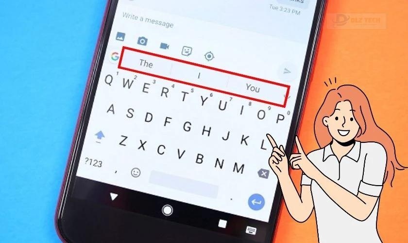 Tính năng tiên đoán văn bản trên OPPO