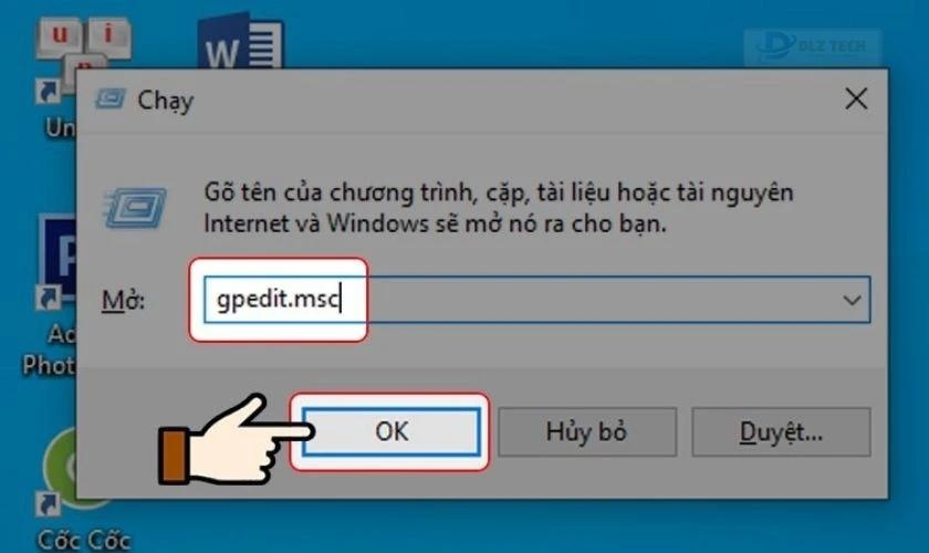 Hướng dẫn cách tắt Windows Defender bằng lệnh Local Group Policy