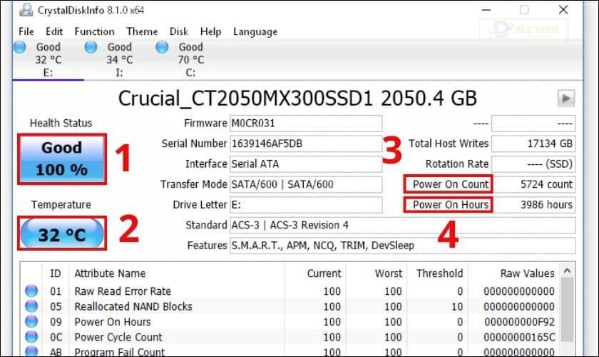 Cách test tuổi thọ ổ cứng laptop Windows cũ