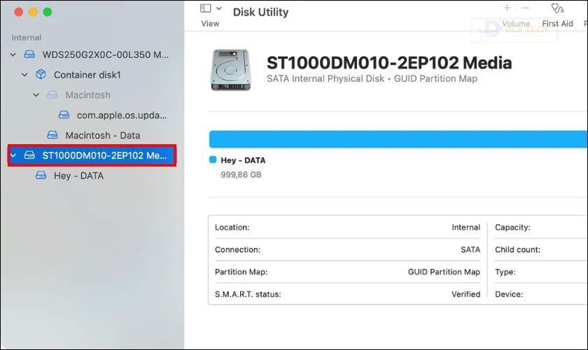 Cách test tuổi thọ ổ cứng laptop MacBook cũ