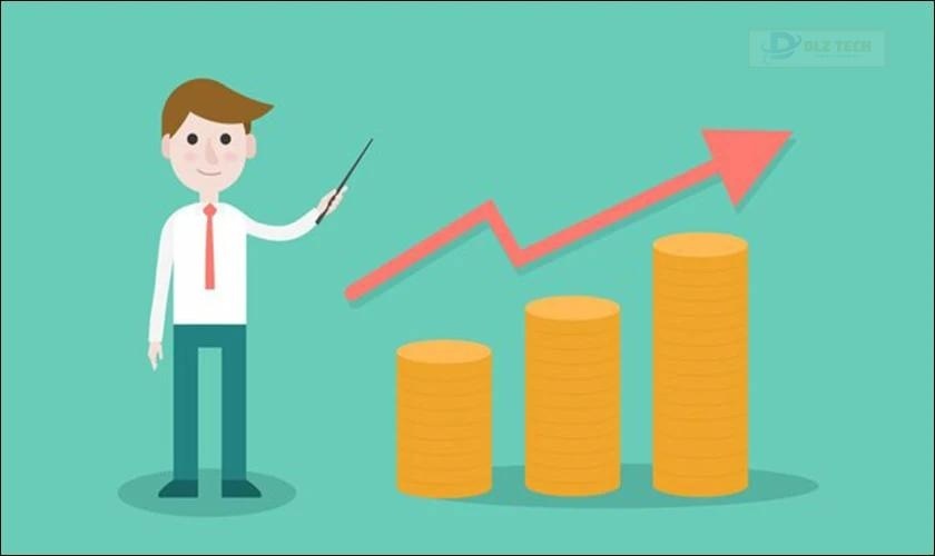 Cách tính phần trăm tăng trưởng