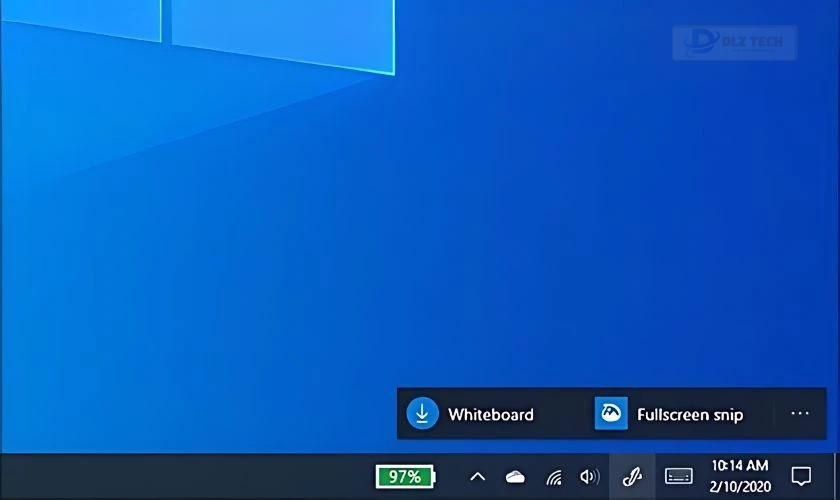 Sử dụng menu bút trong Windows