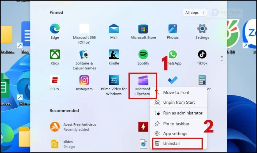 Gỡ ứng dụng từ Microsoft Store
