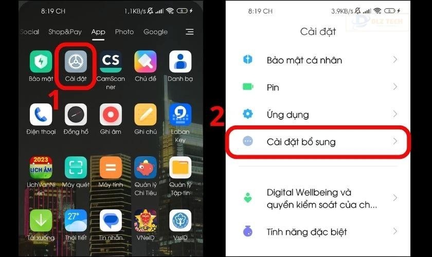 Hướng dẫn cài đặt bàn phím Xiaomi với Laban Key
