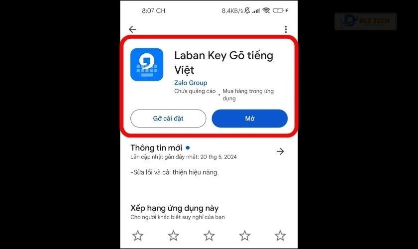 Tải Laban Key Gõ tiếng Việt từ Google Play