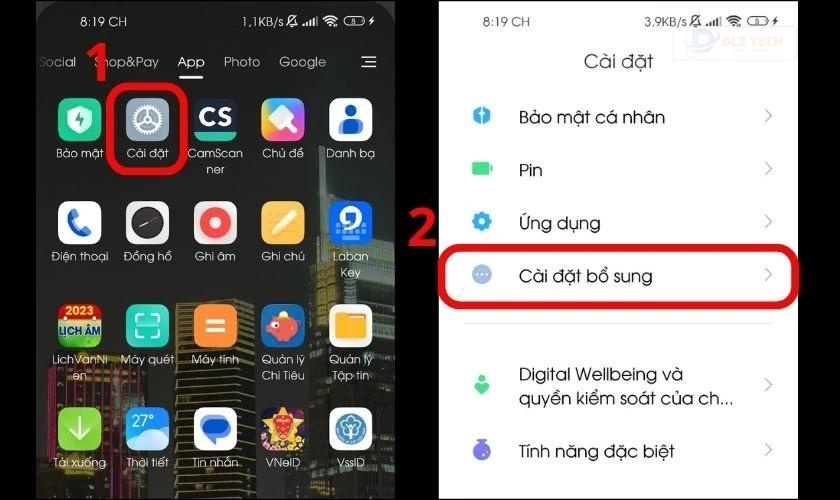 Hướng dẫn cách tắt gợi ý dự đoán từ trên điện thoại Xiaomi