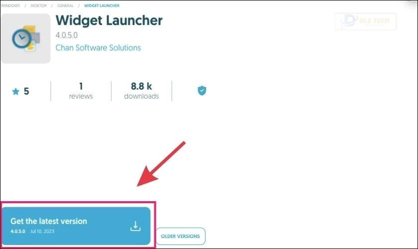 Tải ứng dụng Widget Launcher