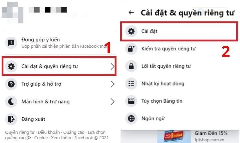 Cách đổi tên Facebook khi chưa dùng đủ 60 ngày