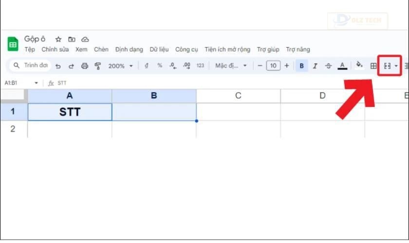 Click chọn biểu tượng