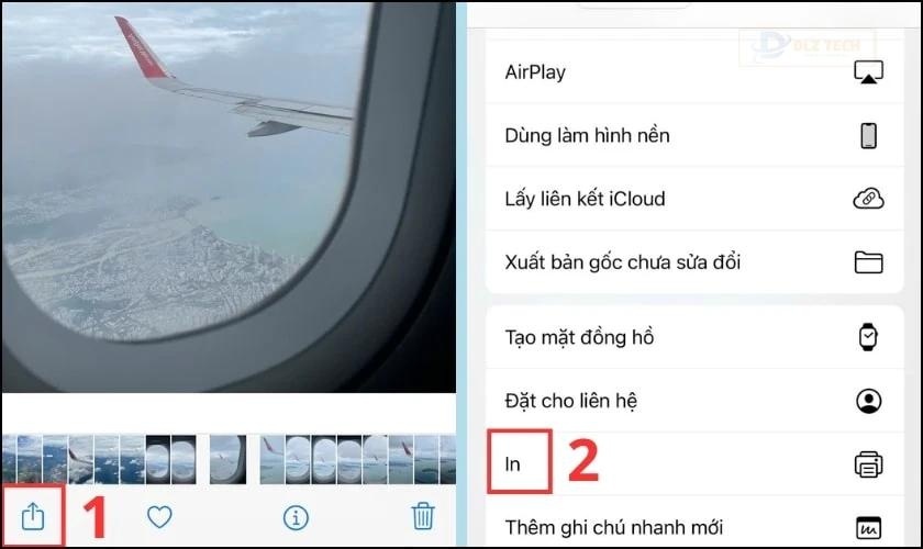 Cách kết nối điện thoại với máy in trên điện thoại iPhone