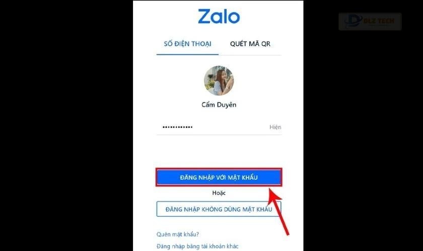 Đăng nhập Zalo trên máy tính của bạn