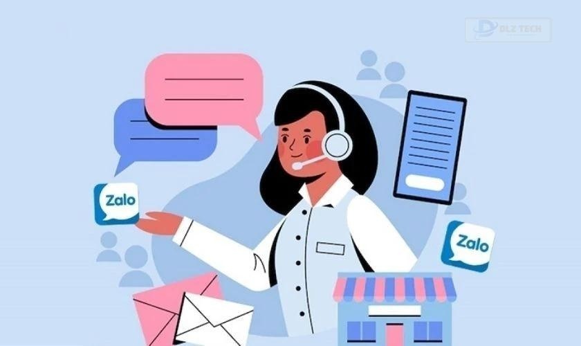 Liên hệ bộ phận CSKH: cách khôi phục tin nhắn Zalo hiệu quả