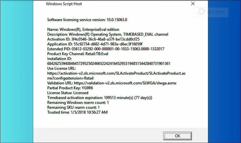 Hình minh họa Window 11 đã kích hoạt bản quyền
