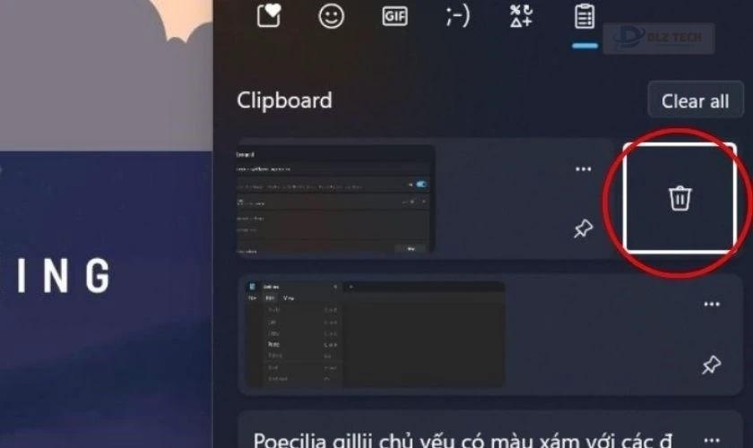 Hướng dẫn cách xóa lịch sử sao chép trên máy tính Windows