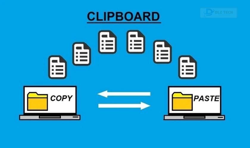 Clipboard là bộ nhớ tạm có chức năng tương tự RAM nhưng thời gian lưu ngắn hơn