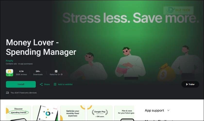 Phần mềm Money Lover - Phần mềm quản lý chi tiêu trên điện thoại