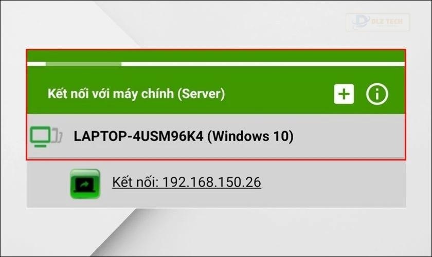 Kết nối với máy tính