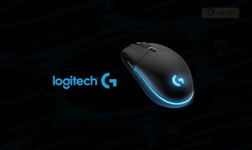 Logitech là thương hiệu chuột không dây nổi tiếng