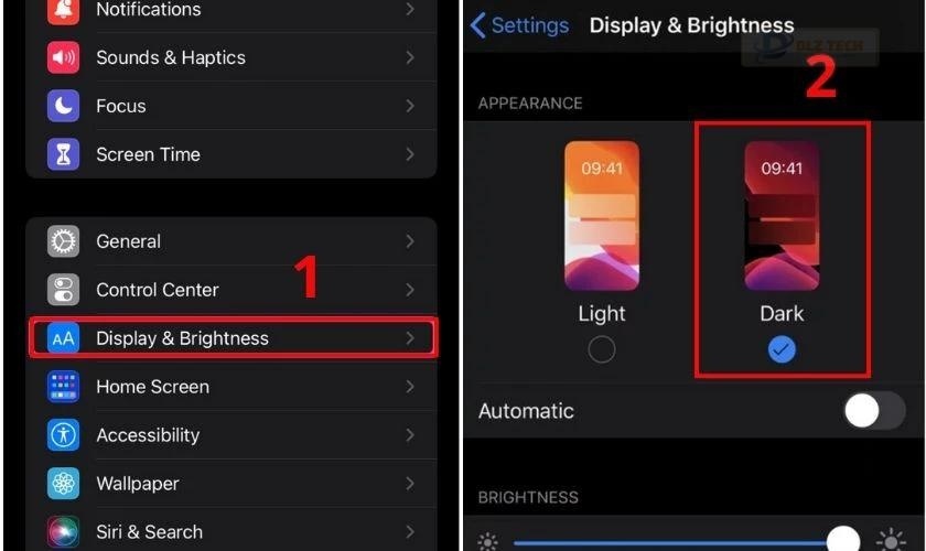 Cách bật chế độ nền tối màu đen trên giao diện Instagram iPhone