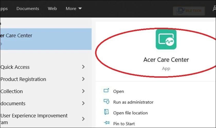 Cách bật chế độ tự ngắt sạc laptop Acer
