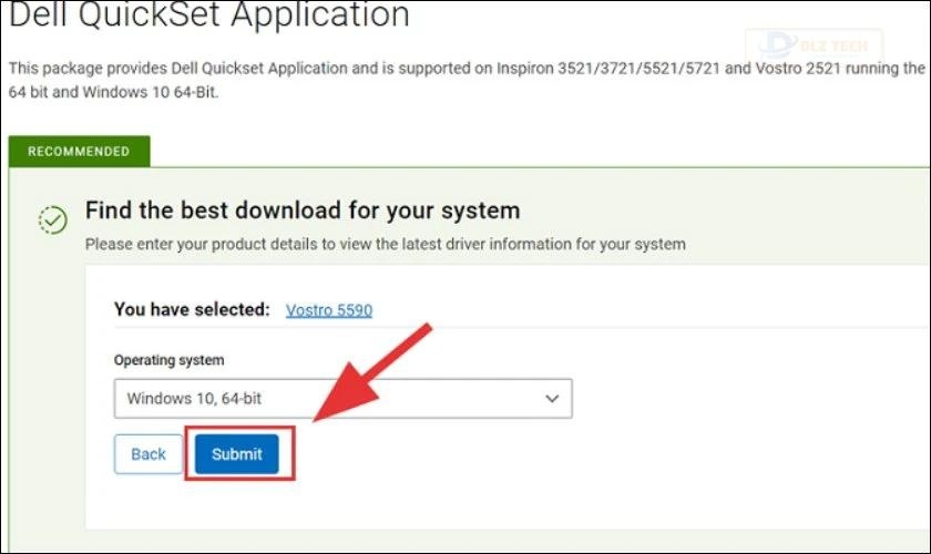 Nhập các thông số của laptop