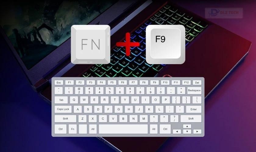 Cách bật đèn bàn phím laptop Acer