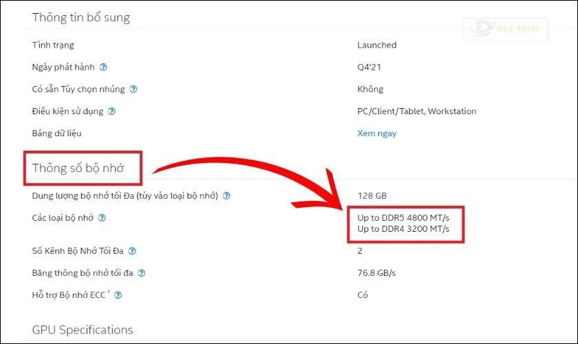 Cách chọn RAM phù hợp với CPU