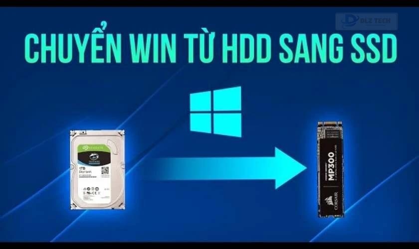 Có an toàn khi chuyển dữ liệu từ SSD sang HDD