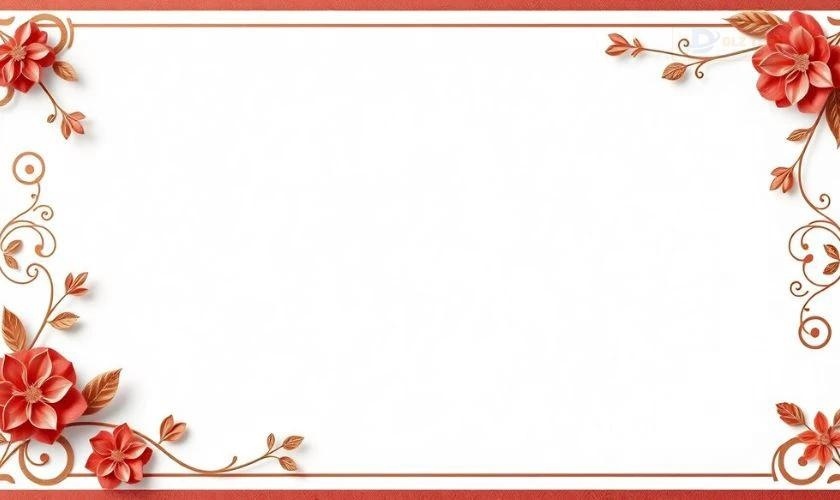 Mẫu Background Word đỏ đẹp