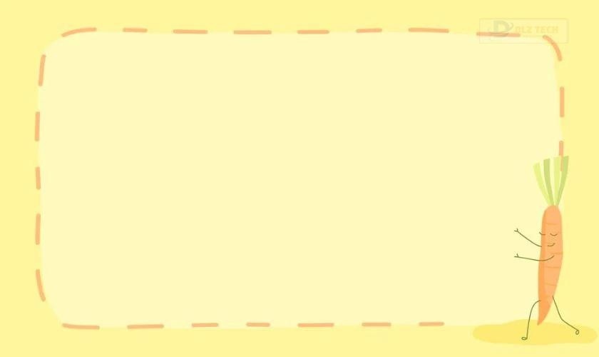 Chèn background vàng