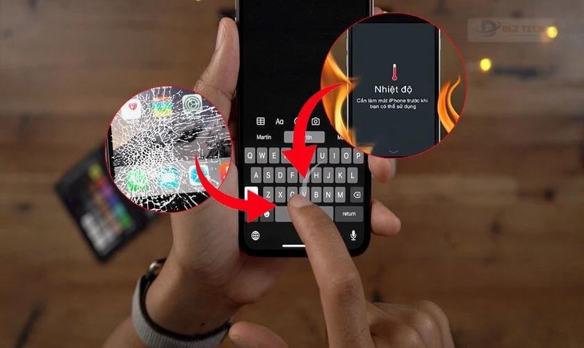 Một số nguyên nhân gây nên lỗi phím trên iPhone