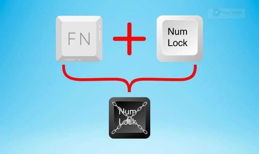 Tắt chế độ Numlock khi gõ phím nhảy lung tung