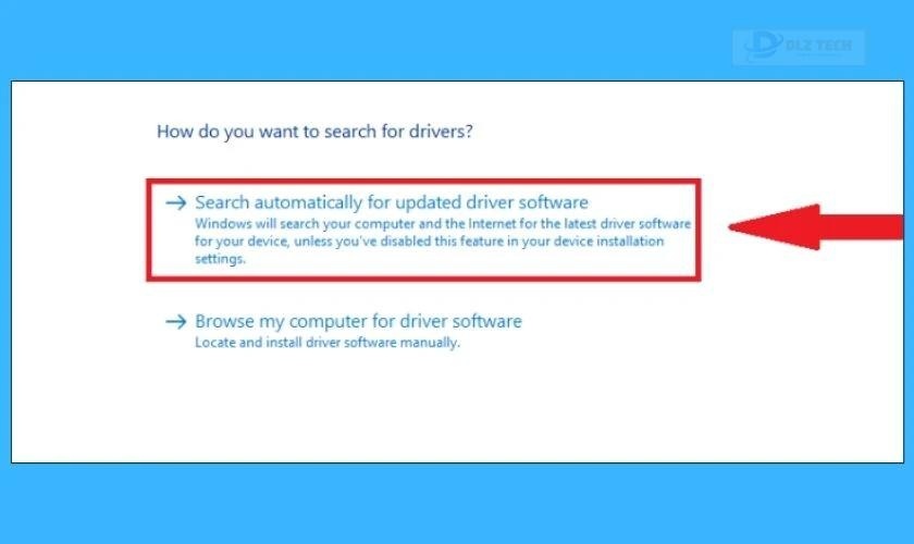 Tải về Driver mới nhất mà hệ thống gợi ý cho bạn