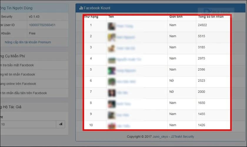 Sử dụng ứng dụng J2TEAM Security