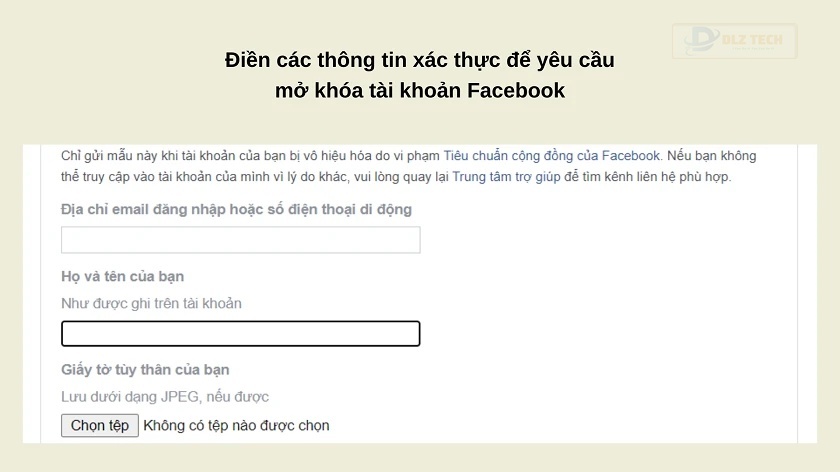 Cách khắc phục khi bị khóa tài khoản do vi phạm tiêu chuẩn cộng đồng Facebook