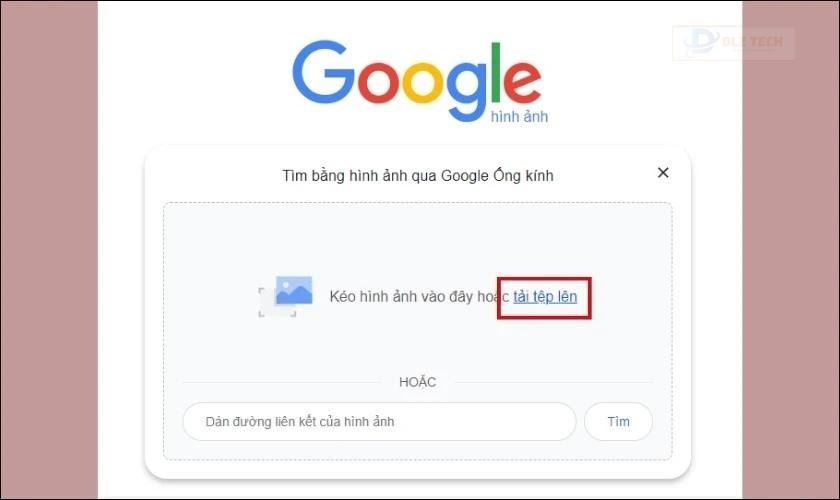 tìm nick facebook qua ảnh trên google