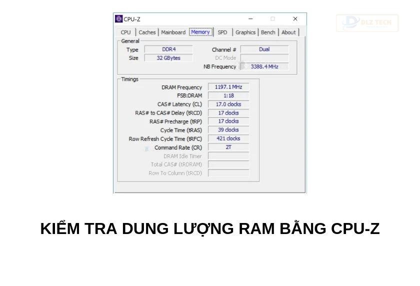 Thông số RAM laptop