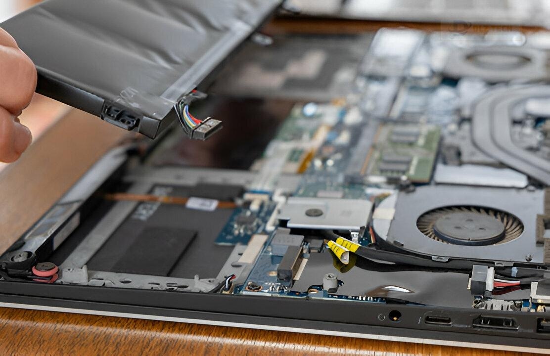 thay pin macbook lấy liền tại điện thoại vui