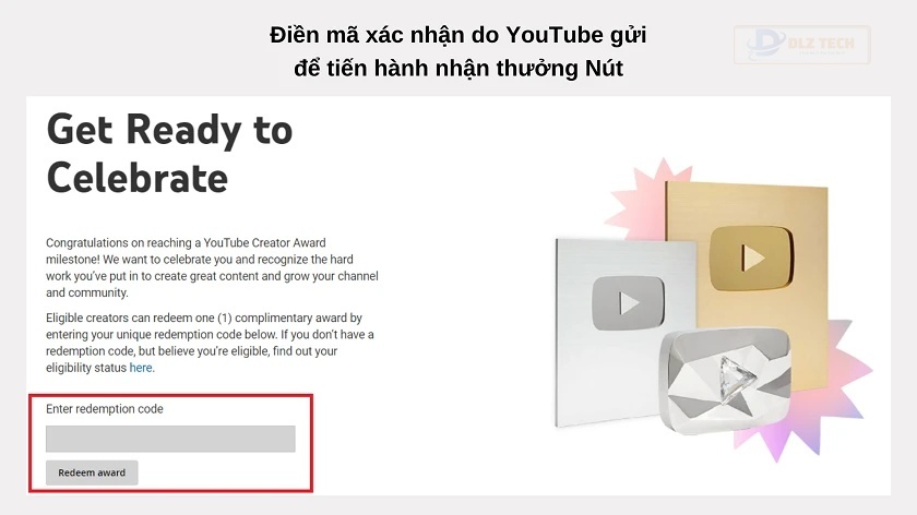 Đăng ký nhận nút Youtube