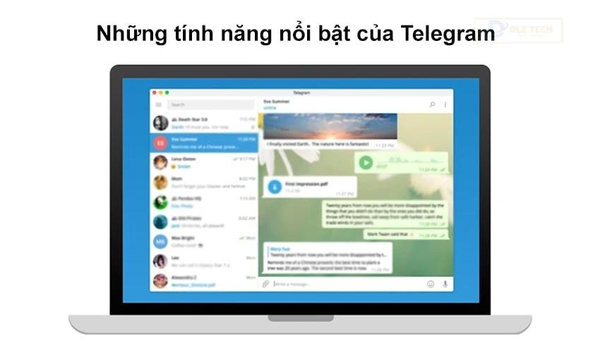 Các tính năng nổi bật trên Telegram