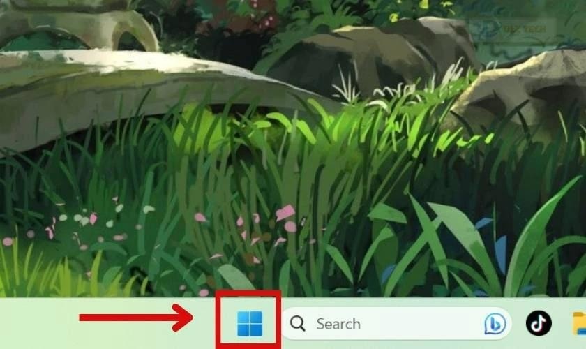 Chọn vào biểu tượng Windows