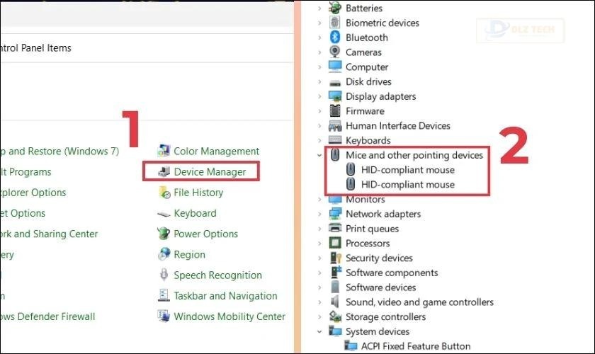Cập nhật driver cho Touchpad