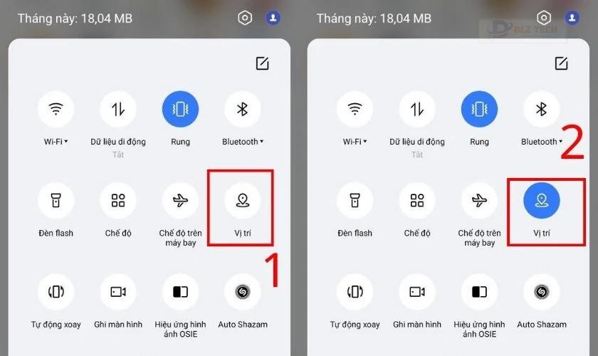 Kiểm tra và khởi động định vị GPS